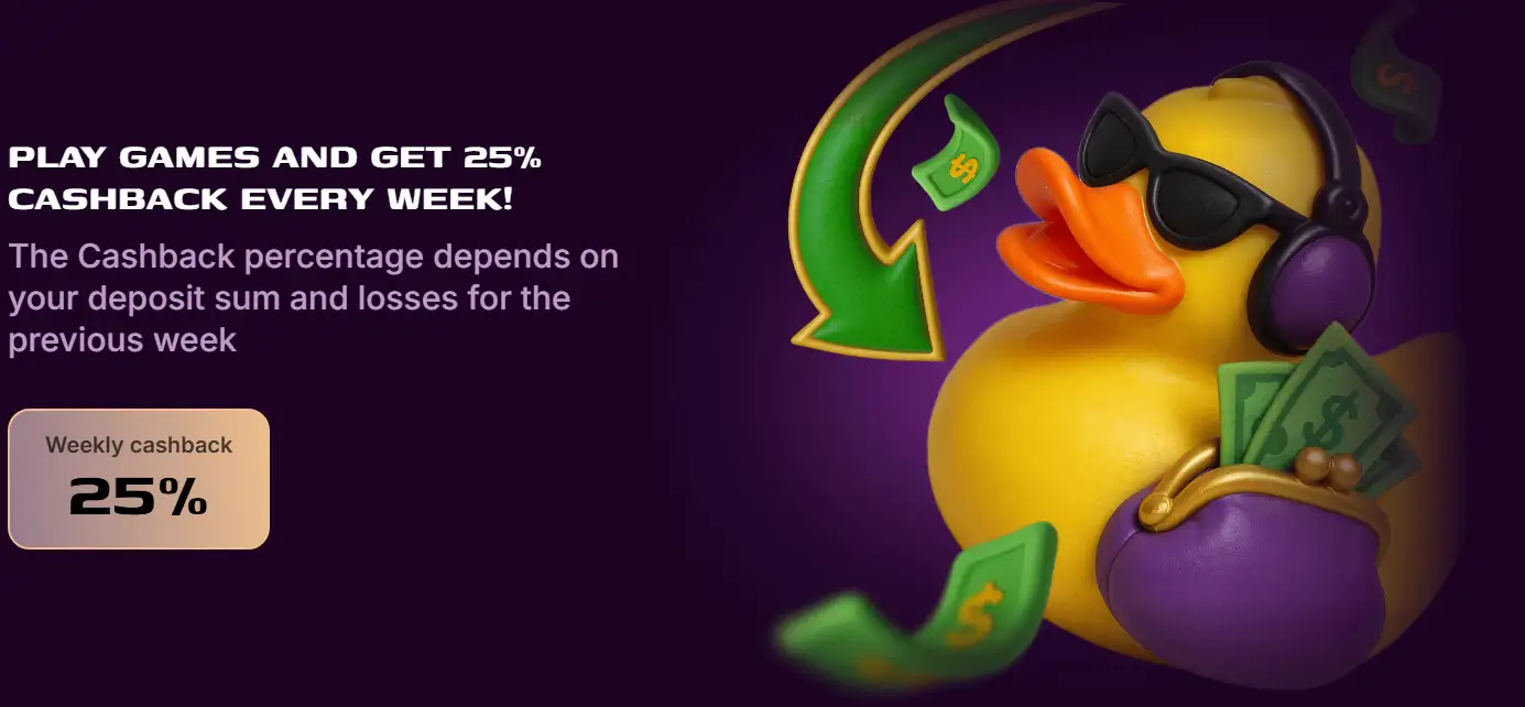 Duckysino promo code